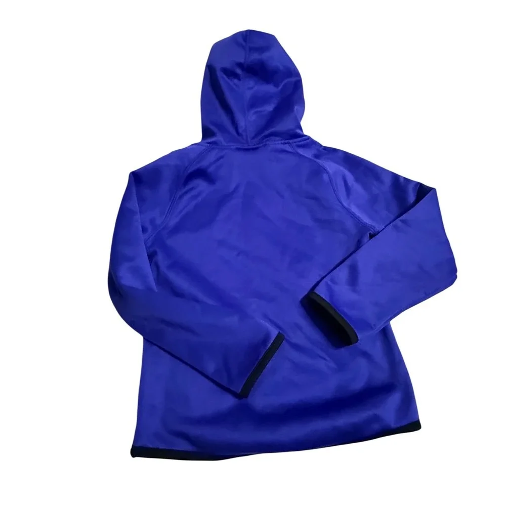 Under Armour Kids 5 Blue Graphic Logo Pullover Hoodie Sweatshirt 27D2410951‎